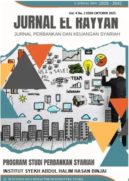 					View Vol. 4 No. 2 (2025): Jurnal El Rayyan: Jurnal Perbankan Syariah
				